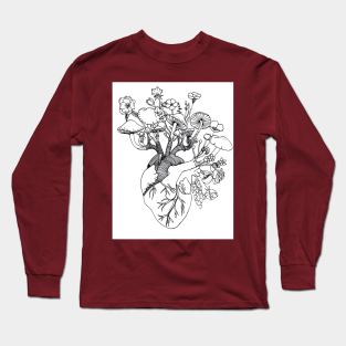 Homegrown - outline Long Sleeve T-Shirt